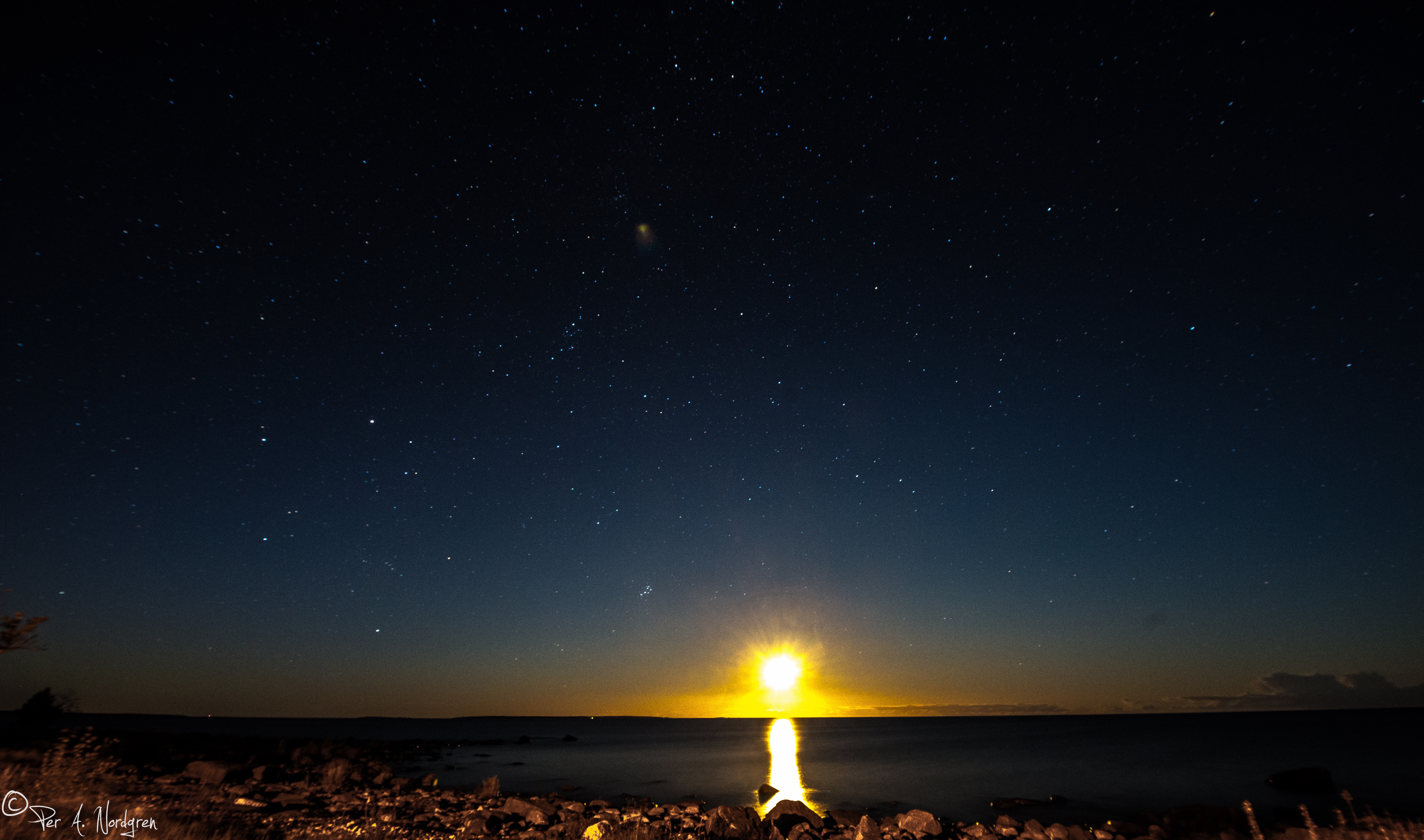 Moon Rise Rönnskär